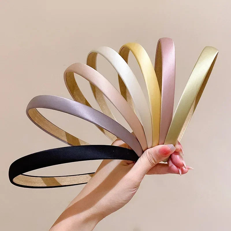 Bandeau Satin Rembourré - Serre-Tête Élégant pour Cheveux