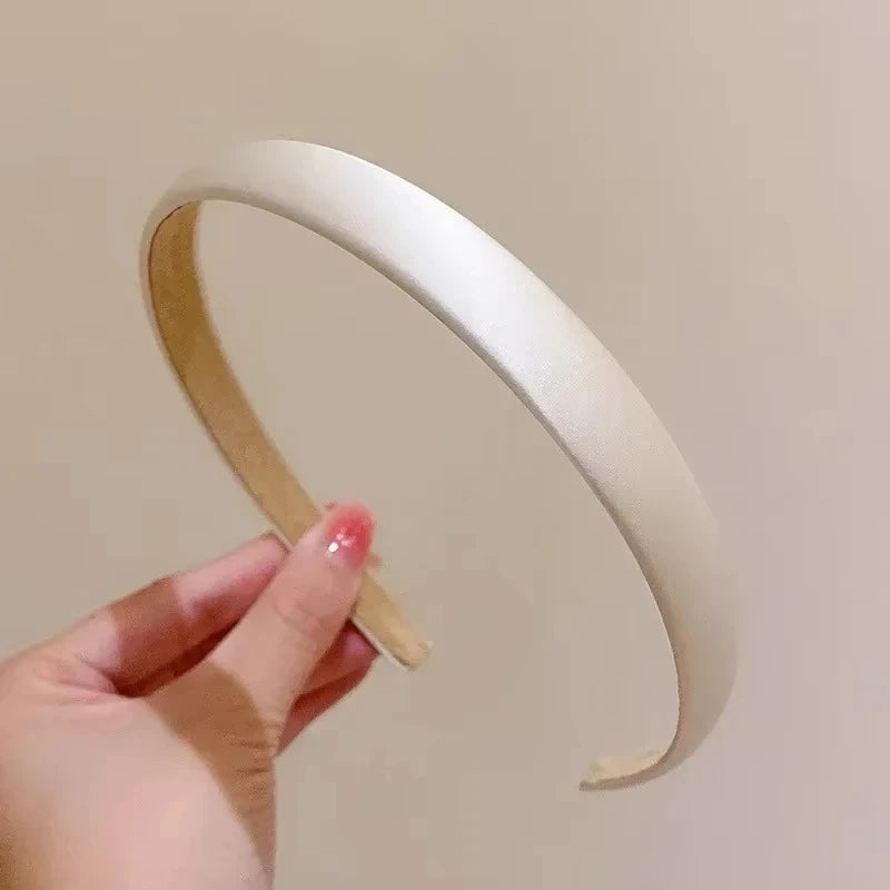 Bandeau Satin Rembourré - Serre-Tête Élégant pour Cheveux