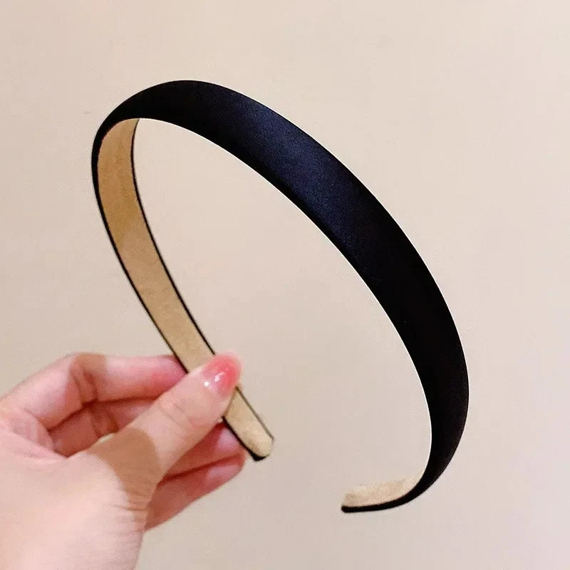 Bandeau Satin Rembourré - Serre-Tête Élégant pour Cheveux